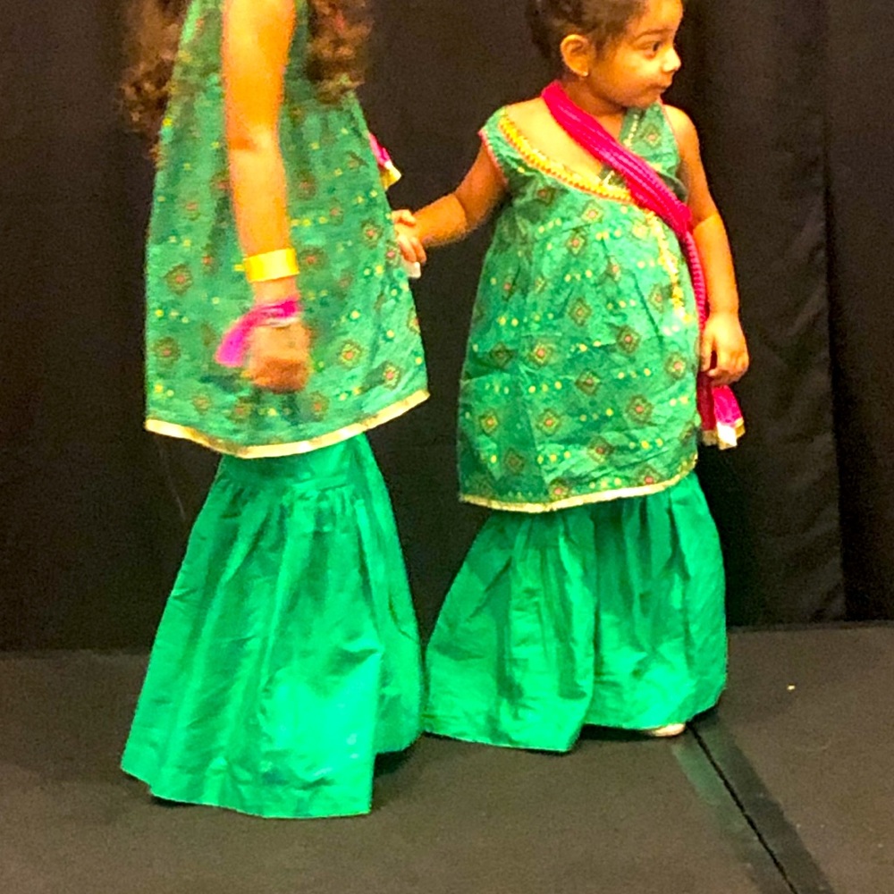 J. Girls Sharara pants, Angrakha style shirt Pakistani Eid Ramadan